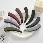 6 Pieces Large Banana Clips Hair Big Banana Hair Clips for Thick hair,Non-slip Ponytail Holder Clip for Women