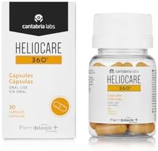 Heliocare 360º Cápsulas - Fotoprotección desde el Interior, Aumenta la Resistencia de la Piel al Sol, Previene Fotoenvejecimiento y Manchas, 30 cápsulas
