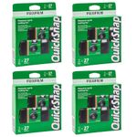 Fujifilm QuickSnap Flash 400 One Time Use 35mm Camera with Flash, 27 Exposures, 8-Pack