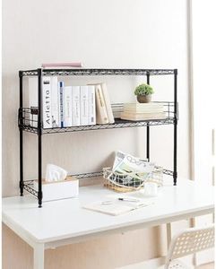 Suprima Desktop Carbon Steel Bookshelf - Gray
