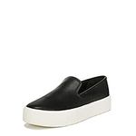 Vince Women's Brenden-b Sneaker, Black Leather, 8