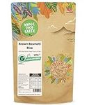 Whole Food Earth® - Brown Basmati Rice 500 g | GMO Free | Natural | Source of Fibre