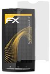 atFoliX Screen Protector compatible with Sony-Ericsson Xperia X10 Screen Protection Film, anti-reflective and shock-absorbing FX Protector Film (3X)