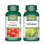 VORST Premium Lycopene 60 Capsules and Selenium 90 Capsules (Combo Bundle 2 Bottles)