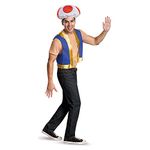 Disguise Costumes Men's Toad Kit - Adult, Multi, One Size