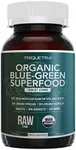 Organic Spirulina & Chlorella Tablets – 4 Organic Certifications, Raw, Non-Irradiated – 50/50 Blue Green Algae Blend – Antioxidant Content Equal to 5 Servings of Vegetables (120 Tablets)