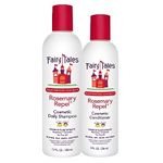 Health Life Fairy Tales Rosemary Repel Daily Kid Shampoo (12 oz) & Conditioner (8 oz) Duo for Lice Prevention