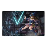 Mlikemat New Playmat Dark Magician Girl Trading Card Game CCG TCG Mat + Free Bag (ZD014-20-A)