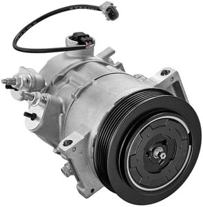 BDFHYK 157388 Air Conditioning A/C Compressor with Clutch Compatible with Jeep Compass Patriot 2009-2017 L4 2.0L 2.4L, Compatible with Dodge Caliber 2009-2012 L4 2.0L 2.4L