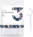 Dental Floss-100 Pcs Dental Floss Toothpick,Teeth Stick,Tooth Picks,Floss Picks,Teeth Cleaning (100 Picks)