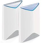 NETGEAR Orbi Pro Tri-Band WiFi System for Business with 3Gbps speed (SRK60) | 2-Pack includes 1 router & 1 wall-mount satellite to cover up to 5,000 sq. ft.