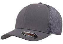 Flexfit Men's Trucker Mesh Cap, Dark Grey, Large-X-Large