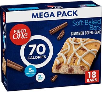 Fiber One Soft Baked Bars, Cinnamon Coffee Cake, 16 oz, 18 Count Box