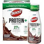 Boost Protein+ Chocolate Meal Replacement Shake, 12 Count, 12-Pack