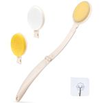 LFJ Long Handled Sponge, Dry Body Brush Bathing Accessories Back Cream Applicator