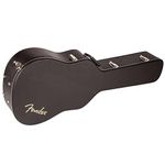 Fender 099-6203-306 Flat-Top Dreadnought Acoustic Guitar Case, Black