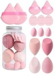 14pcs/Set Makeup Sponge With Storag