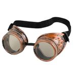 FNA FASHIONS® Unisex Biggles Aviator Steampunk Welding Goth Cosplay Vintage Goggles - A Time-Traveling Fashion Essential