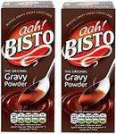 Bisto The Original Gravy Powder 200g Pack of 2 Low Sugar Low Fat Meat Veg Sauce Savoury Seasoning Sunday Roast Meal Dinner with Welari Thank You Card | (2pack) (400g)