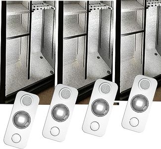 Gun Safe Lights,1000LM Motion Activated LED Light for Gun Safe Gun Cabinet, Stepless Dimmable 2 Mode Ultra Bright LED Lens for Directional Lighting Battery Powered