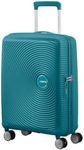 American Tourister Soundbox, Green (Jade Green), Spinner S EXP (55 cm - 41 L), Soundbox