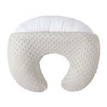 NIVAVA BABY Nursing Pillow and Positioner for Breastfeeding, Ultra Soft Baby Breastfeeding Pillows for More Support for Mom and Baby, with Premium Removable Cover (Sand)