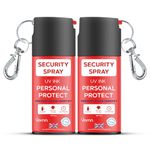 Self Defence Spray VORNN UK legal Pepper Spray Alternative criminal indentifier for Men & Women with UV Marking & keychain,Quick Access, Easy to Carry (3m range)