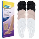 Gel Arch Support Pads Plantar Fasciitis Shoe Inserts Insole, 6 Pairs Adhesive High Arch Pad Flat Feet Shoe Inserts Arch Cushions for Relieve Pressure and Foot Pain, One Size, Unisex(Multi-Color)