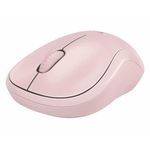 Logitech M240 Silent Bluetooth Mouse, Wireless, Compact, Portable, Smooth Tracking, 18-Month Battery, for Windows, macOS, ChromeOS, Compatible with PC, Mac, Laptop, Tablets - Rose