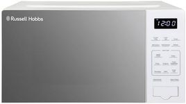 Russell Hobbs Touch Control Digital Solo Microwave 20L 800W with 10 Power Levels, 6 Auto Cook Menus, Defrost Control, Clock & Timer RHMT2005-M