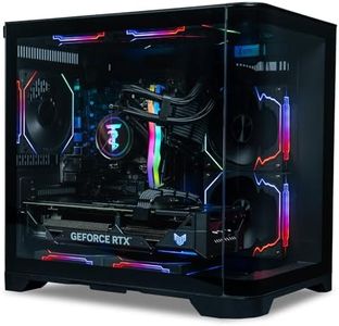 ViprTech Reaper 3.0 Liquid-Cooled PC - AMD Ryzen 7 8700F (5.0Ghz Turbo), RTX 4070 Super 12GB, 32GB DDR5 6400, 2TB NVMe SSD, 800W Gold, VR-Ready, WiFi BT, Win 11, Gaming Desktop Computer Black