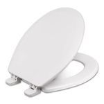 Centoco Round Front Toilet Seat, White (700-001)