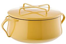 Dansk Yellow Kobenstyle 2 Qt. Casserole, 4.50 LB