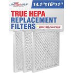 LifeSupplyUSA 2 Pack Replacement Filter 30931 fits Hunter Models 30212, 30213, 30240, 30241, 30251, 30378, 30379, 30381 & 30382; By Vacuum Savings