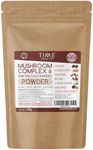 Mushroom Complex 6 Powder ∣ Chaga, Cordyceps, Shiitake, Reishi, Lions Mane, Maitake ∣ 30% Polysaccharides (100g Powder Pouch)