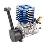 powerday 02060 BL VX 18 Engine 2.74cc Pull Starter for RC 1/10 Nitro Car Buggy EG630 (Blue)