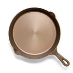 Lancaster Cast Iron No. 10 Skillet - 11-5/8-Inch Pre-Seasoned Heirloom Pan - Made in USA