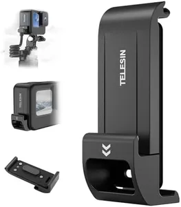 TELESIN° G2 Water Snow Resistant Battery Door Batteries Cover for GoPro Hero 13 12 11 10 9 Black with Type-C Charger Mount for Go Pro 13 12 11 10 9 Accessories