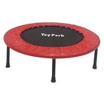 Toy Park Compact Mini Indoor/Outdoor Trampoline for Kids | Quiet and Safe Bounce (40 Inch)