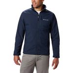 Columbia Men's Ascender Softshell Jackets, Collegiate Navy, Medium US