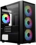 OCHW Luna RGB Ultra Fast Gaming PC Desktop Computer AMD Ryzen 5 5600G 4.4Ghz 12 Threads ATI Radeon HD Graphics USB 3.0 480GB SSD 32GB DDR4 Wifi Windows 11 Pro