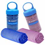 YQXCC Cooling Towel (120x30 cm) Ice Towel for Neck, Soft Breathable Chilly Towel, Microfibre Cool Towel for Yoga, Golf, Gym, Camping, Running, Workout & More Activities