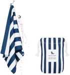 Dock & Bay QuickCool Cooling Towel - For Workouts & Sports - Cools to 15°C - Includes Bag - 25" x 12"/ 63x29cm - Cabana - Whitsunday Blue