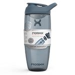 Promixx Pursuit Protein Shaker Bottle - Premium Shaker for Protein Shakes - Lifetime Durability, Leakproof, Odourless - 950ml / 32oz (Midnight Blue)