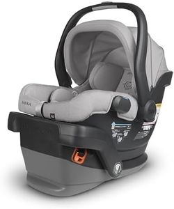 UPPAbaby Mesa V2 Infant Car Seat/Easy Installation/Innovative SmartSecure Technology/Base + Robust Infant Insert Included/Direct Stroller Attachment/Stella (Grey Mélange)