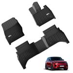 3W Floor Mats for Range Rover Sport L461 2023-2024&Range Rover SE/HSE 2022-2024,TPE All Weather Custom Floor Mats,Right Hand Drive,Waterproof Non-Slip and Easy to Clean Accessories