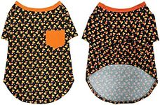 Best Furry Friends, Candy Corn Dog T-Shirt, Large