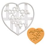 BAKERLOGY Oxytocin Molecule Cookie Cutter - Detailed Biscuit Cutter Design for Baking and Crafts, Ideal on Fondant, Dough, Clay