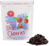 Cherry Bay Orchards - Dried Unsweetened Montmorency Tart Cherries - No Added Sugar - 4oz Bag -100% Domestic, All Natural, Kosher Certified, Gluten Free, and GMO Free - Packed in a Resealable Pouch