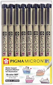 Sakura Pigma Micron Illustration Drawing Pens 01 Set 8pk